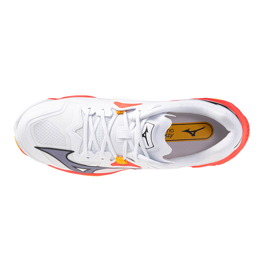 Mizuno WAVE LIGHTNING Z8 White/Fiery Coral 2/Citrus